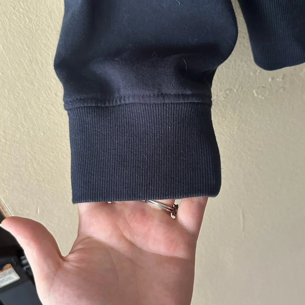 Michael Kors 81 Navy 1/2 Zip-Up Pull-Over Sweater